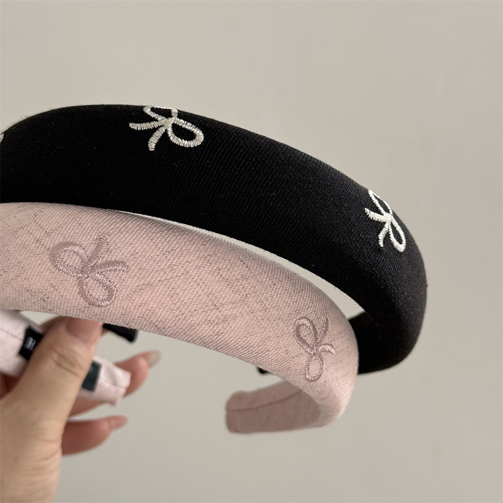 Nữ Nơ Tóc Vòng Xốp Tóc Hoop
