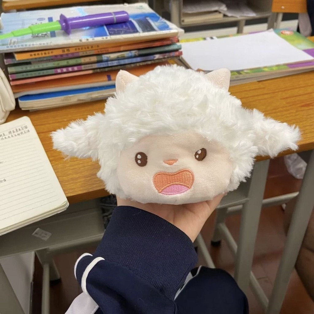 búp bê gấu bông Chuối quá Sói lật búp bê cừu biến thành búp bê cừu sáng tạo chuối quá Sói lật búp bê Sói lớn búp bê cừu nhỏ gối sang trọng