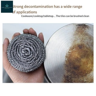 "Búi inox đa năng - Cọ nồi, niêu, xoong, chảo tiện lợi cho gia đình"