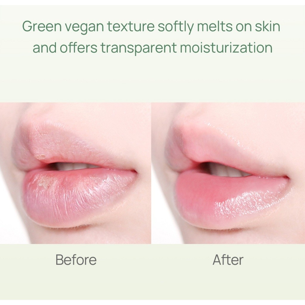 Ảnh Son Dưỡng Thuần Chay Không Màu YNM Fresh Green Lip Balm, Son Vegan - Daily Beauty 4