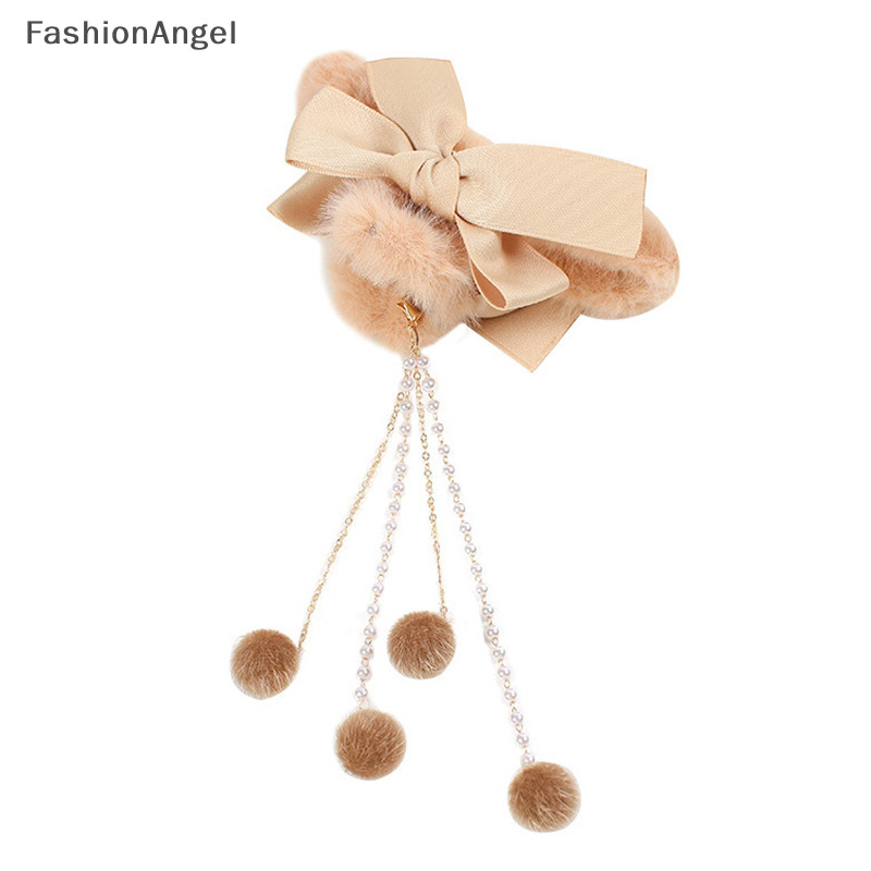 FashionAngel Sang Trọng Móng Vuốt Nơ sel Kẹp Tóc Móng Vuốt Tốt Nhất Kẹp Cho Tóc Dày Phụ Nữ Phụ Kiện Tóc Mới Vuốt Dễ Thương Mùa Đông TH