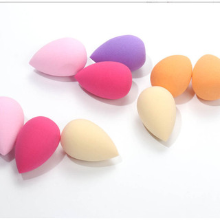 Mini Beauty Trứng mini Trang Điểm Nhỏ Trứng Xốp Puff Bầu Nước Thả Bevel Cut Trang Điểm Trứng Trang Điểm Dụng Cụ Trang Điểm