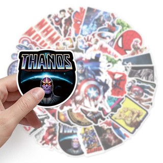 52 Chiếc Disney Marvel The Avengers Dán Siêu Anh Hùng Đề Can Ván Trượt Laptop Miếng Dán Chống Thấm Nước
