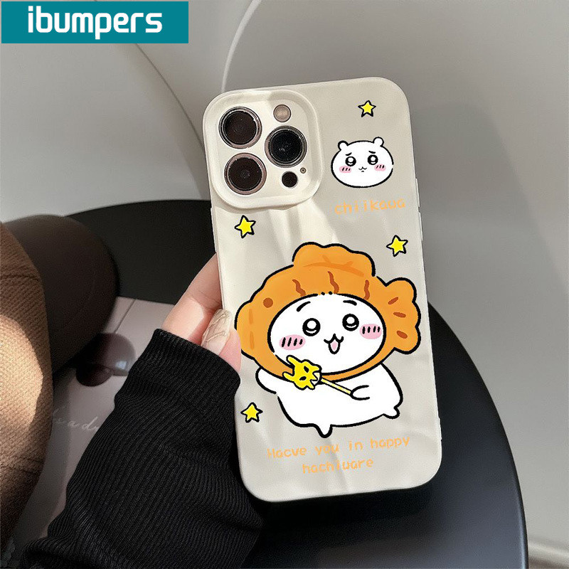 ibumpers Ốp Lưng iPhone Xinh Cute Taiyaki Chiikawa In Hình Ốp Điện Thoại Dày Dặn Silicon Mềm Chống Sốc Chống Bẩn Cho Iphone 15 14 12 13 11 Pro Max IP 7 8 Plus Iphon X XS XR