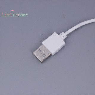 [Lostcorner] 1 CÁI Cáp sạc đồng hồ màu trắng Sạc USB Sạc không dây từ tính [Mới]