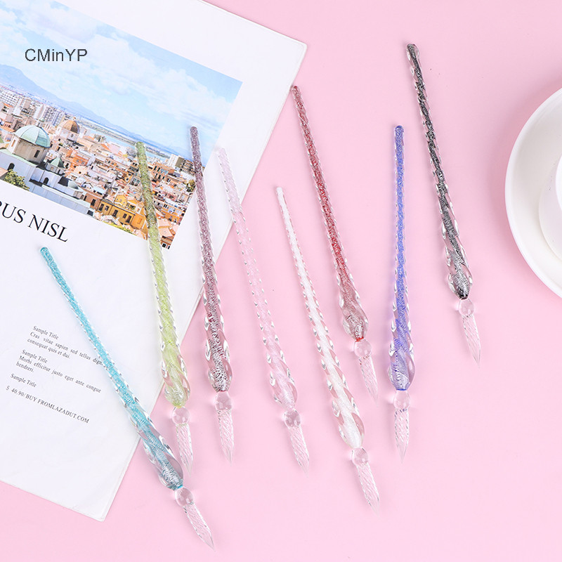 Cyp tự làm thủ công Paing Quà tặng Nhúng nhỏ giọt Thủy tinh Nhúng Bút Glory Ink Filling