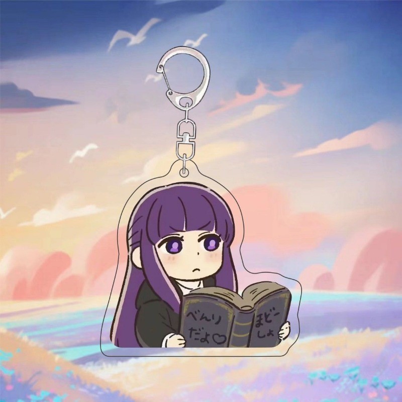 Fern ❈ Anime Móc Khóa Người Phụ Nữ Frieren Beyond Journeys End Acrylic Móc Chìa Khóa Túi Kawaii Pendent Phụ Kiện
