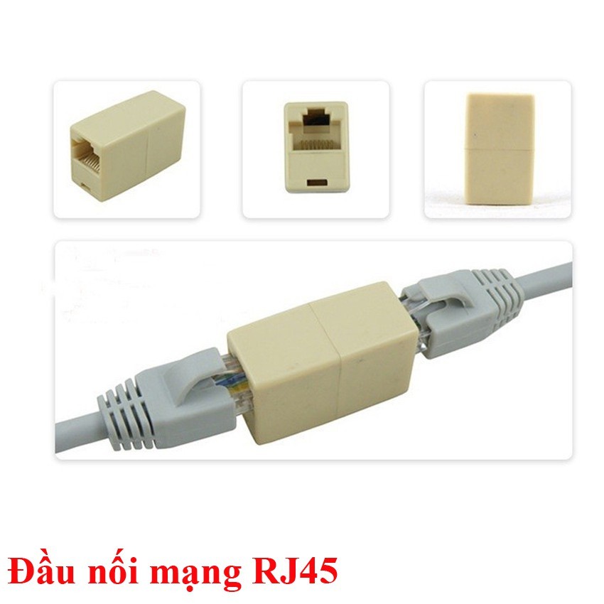 Đầu nối dây cáp mạng Internet / LAN chuẩn RJ45 | Shopee Việt Nam