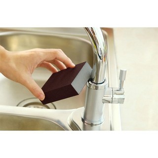Miếng nhám cọ xoong nồi k100 dùng cho inox và bồn sứ tiện lợi #A240