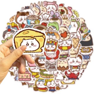 65 Chiếc Chiikawa Anime Miếng Dán Hoạt Hình Graffiti DIY Laptop Điện Thoại Hành Lý Cốc Chống Thấm Nước Miếng Dán Đồ Chơi