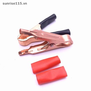 Srvn 2 Cái 30A Đỏ + Đen Cá Sấu Xe Caravan Van Thử Dẫn Kẹp Khuyến Mãi Tốt Nhất Kẹp Cá Sấu Đầu Nối Cắm Điện.