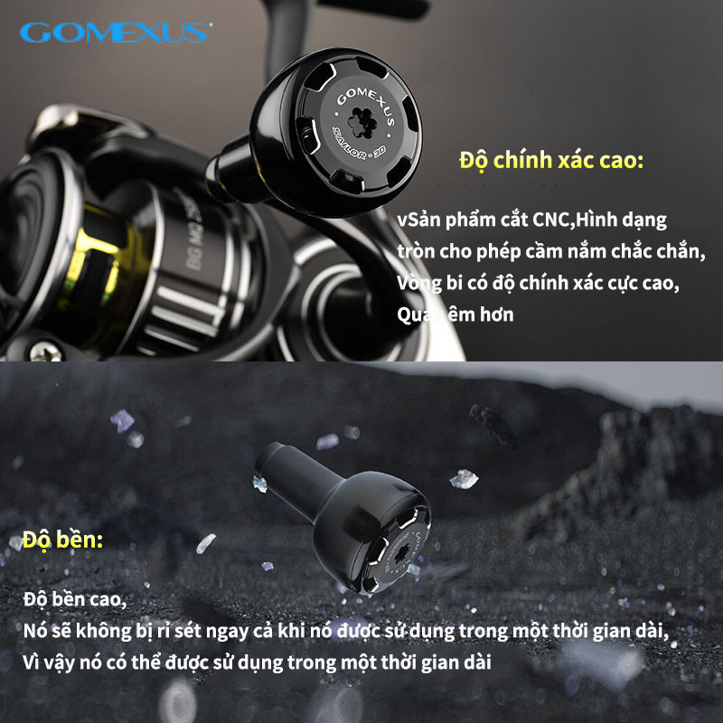 Ảnh Nút tay cầm GOMEXUS bằng hợp kim 30mm siêu nhẹ cho cần câu Shimano Sedona soare Daiwa Tatula LT Ryobi ultra lite AS30 2
