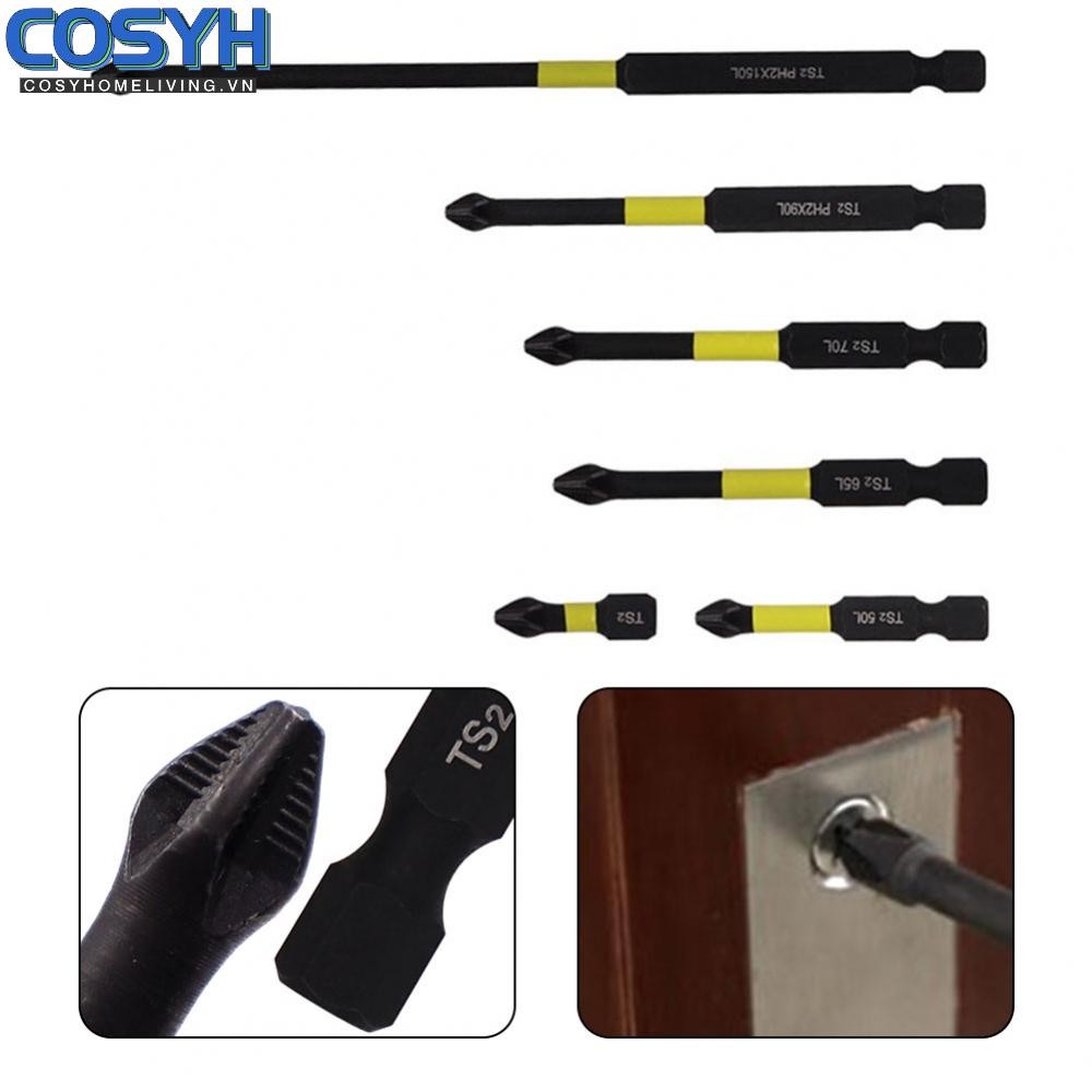 [Cosyhomeliving]Easy to Use Magnetic Yellow Screwdriver Bit with PH2 ...