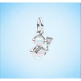 Hàng hóa tại chỗ Rose Gold thiên thần cánh Mặt dây chuyền DIY tình yêu gấu Bead Vòng đeo tay phụ kiện S925 Bạc
