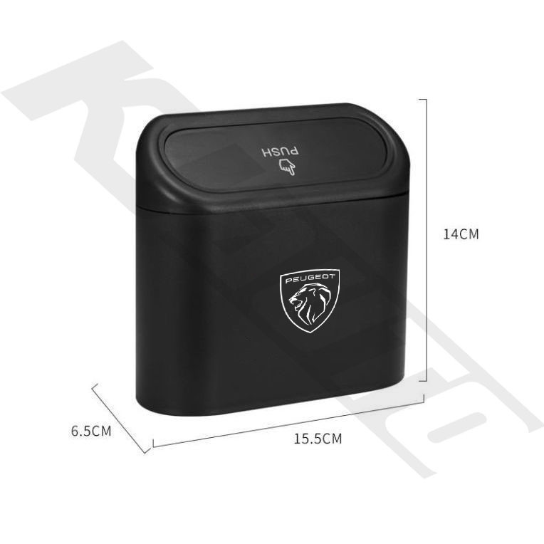 Xe Peugeot Gắn Lật Loại Thùng Rác ABS Treo Hộp Bảo Quản Cho 308 206 208 3008 508 408 207 406 405 407 2008 5008 306 307