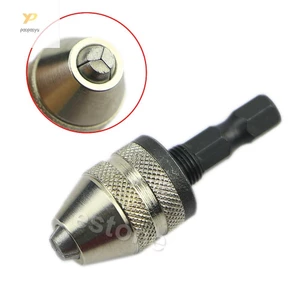 Ppy Mới 6mm 1 4 Mũi khoan không cần chìa khóa Chuck Hex Shank Bộ chuyển đổi thay đổi nhanh chóng