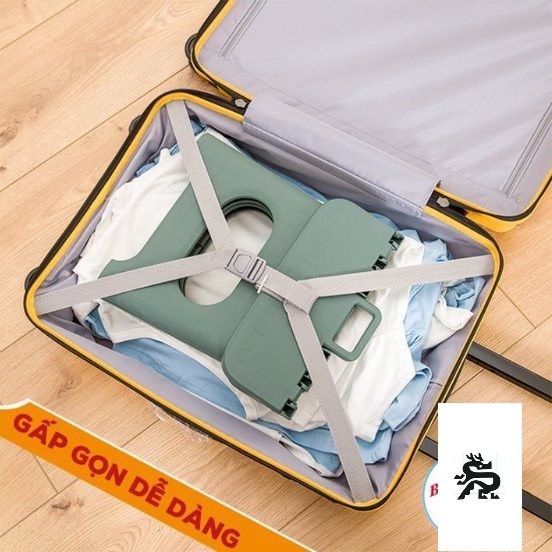 Ghế đẩu gấp gọn 2 size (MS:2058/2059) Hokori Nhựa Việt Nhật Br, Ghế nhựa Hokori xếp gọn mang đi du lịch tiện lợi Br01534