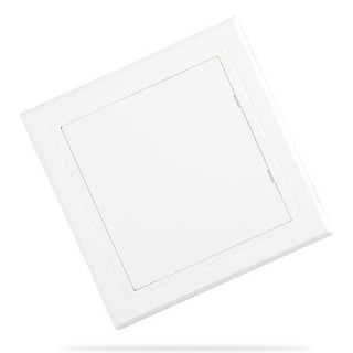 Tấm che nắp mở COZYNEST, Cửa bảng điều khiển truy cập có thể tháo rời bằng nhựa, Khóa cửa hộp màu trắng Bản lề Truy cập Cửa nở trần treo tường