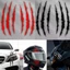 IAPPORTUNIA Mũ Bảo Hiểm Dán, Demon Claw Vinyl Xe Máy Dán, Phong Cách Quỷ Chống Thấm Nước DIY Che Vết Xước Xe Vinyl Dán Trang Trí Xe