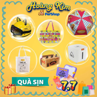 (MÃ CHỈ ĐỂ LÀM QUÀ TẶNG) Hộp Đựng Thức Ăn TEBI - Túi Me-O - Moochie - Nón Bảo Hiểm Hoàng Kim Petshop