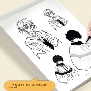 Sách vẽ tay MODOMINO, Phác thảo vẽ tay 48 trang Sách vẽ nghệ thuật dòng, Sách phác thảo dòng vẽ tranh Anime dành cho người mới bắt đầu