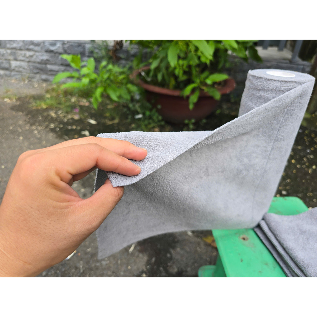Khăn Lau Xe KLCB Dạng Cuộn Xé 24 Cái – Microfiber Siêu Mịn – Tiện Lợi Tái Sử Dụng | BigBuy360 - bigbuy360.vn
