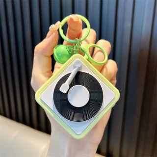 Mini Retro Máy Ghi Âm Móc Khóa Có Thể Ghi Âm Hộp Nhạc Mặt Dây Chuyền Móc Khóa Móc Khóa Cho Túi Chìa Khóa Trẻ Em Quà Sinh Nhật