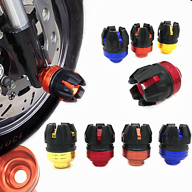 SEAMETAL Đa Năng Treo Trước Bảo Vệ Khung Cốc Trượt Rơi Bảo Vệ Cho Xe Máy Xe Tay Ga E-Bike Nhôm Và ABS