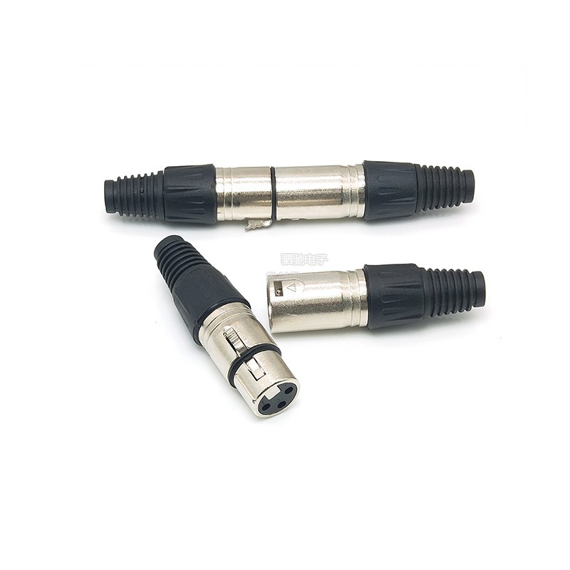 XLR 3 Lõi Nam / Nữ Thụy Sĩ XLR Nam XLR Nam Bộ Khuếch Đại Công Suất Âm Thanh Micro Cắm Nam Nữ Mông Cắm