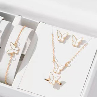 Bộ trang sức bướm hợp kim, vòng tay quyến rũ - quà tặng tuyệt vời cho Ngày của Mẹ
