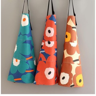 Bếp Canvas Tạp Dề Nấu Ăn Hộ Gia Đình Đơn Giản Phong Cách Nhật Bản Eo Nam Nữ Chống Mài Mòn Không Tay Thoáng Khí Làm Việc Vải / IEOHD