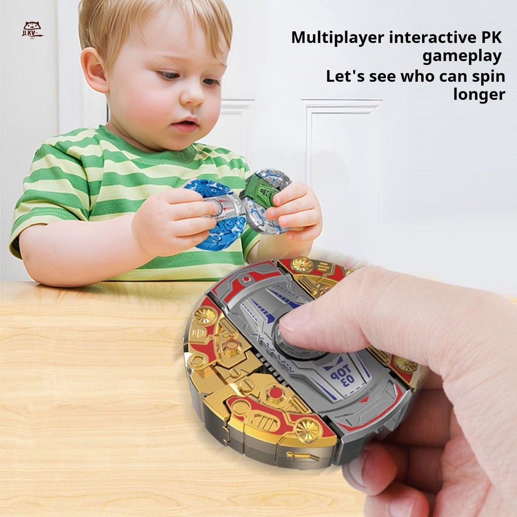 Đồ chơi thần tài khủng long có thể biến hình Mecha Fidget Spinner dành cho người lớn Thanh thiếu niên Trẻ em Giảm căng thẳng