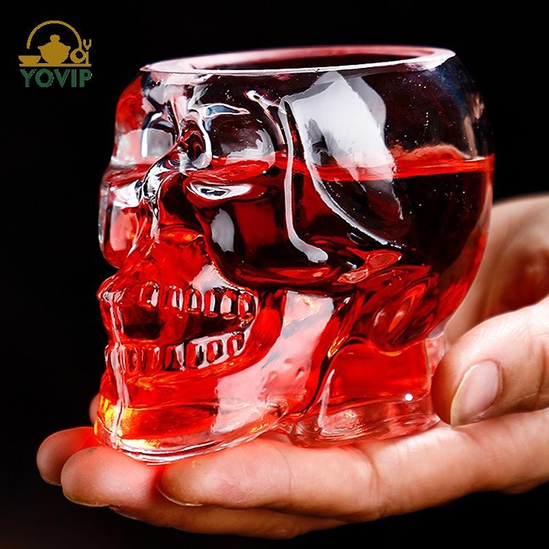 YOVIP Halloween Hộ Gia Đình Trà Thủy Tinh Pha Lê Cà Phê Trong Suốt Cốc Uống Câu Lạc Bộ Rượu Bia Cốc VN