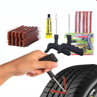 Bộ Dụng Cụ Vá Lốp Xe Máy, Ô Tô Không Săm 6 Chi Tiết Dễ Dàng Sử Dụng Tiện Lợi