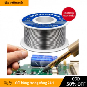 【24H】 Thiếc Hàn Lõi Thông 0.8mm – 63A Hàn Pin, Bo Mạch, Mối Hàn Đẹp, Loại Tốt, Dễ Dùng, Không Bắn