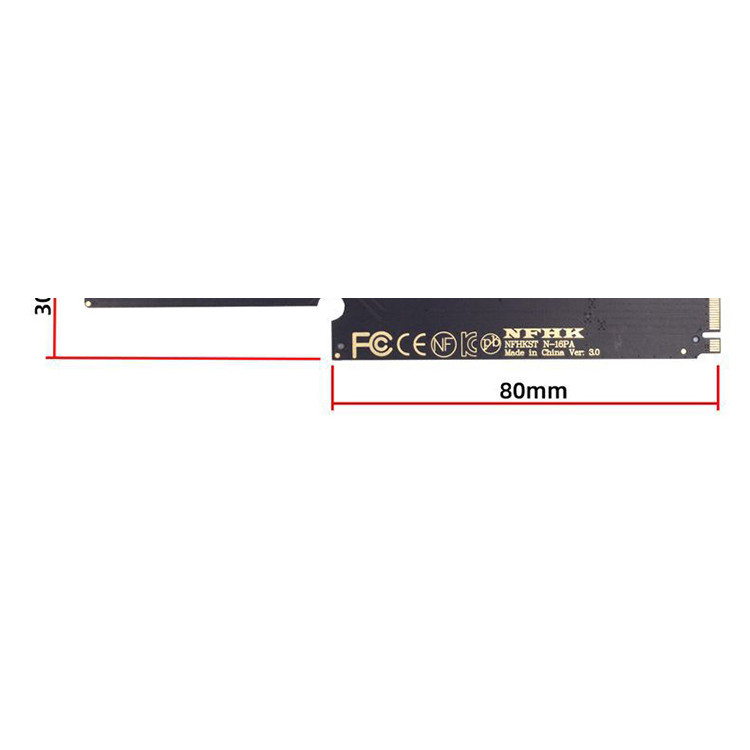 JMT M.2 NVME M Key To U.2 U.3 Oculink SFF8612 Adapter Card Cho ThinkBook 14 + / 16 + 2022-2023 2024-AMD8845 Card Đồ Họa Bên Ngoài