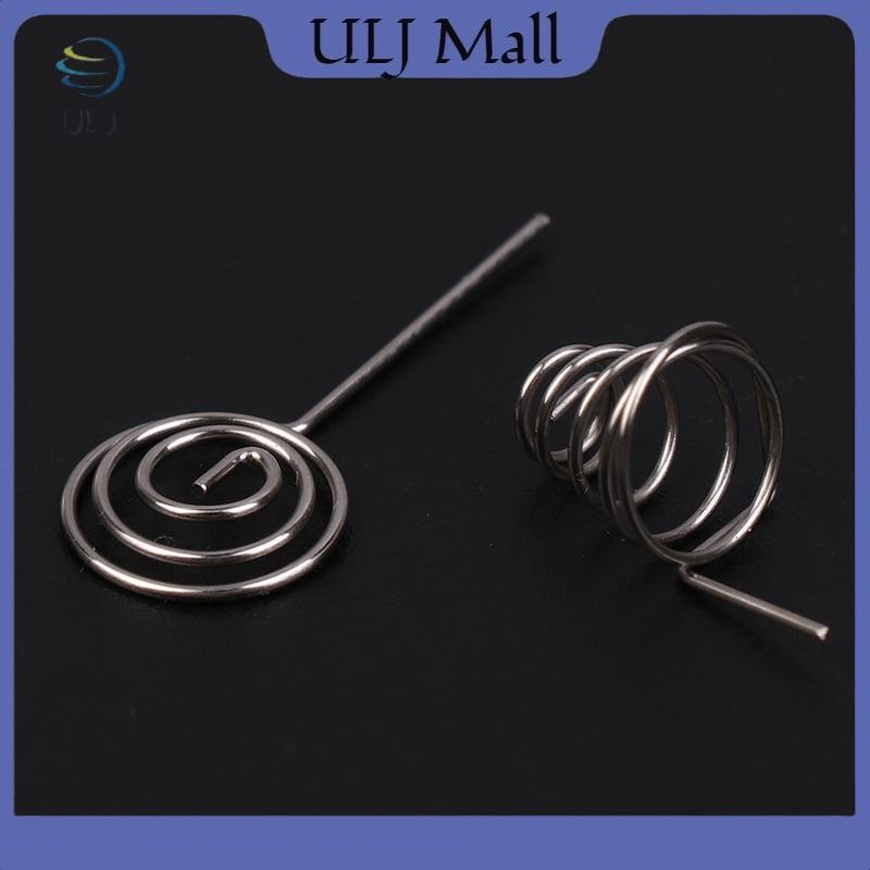ULJ 5 Chiếc Pin AAA NIckel Dây Lò Xo Pin AA Cuộn Dây Âm Và Tích Cực Lò Xo Tấm Tiếp Xúc DIY Phụ Kiện.