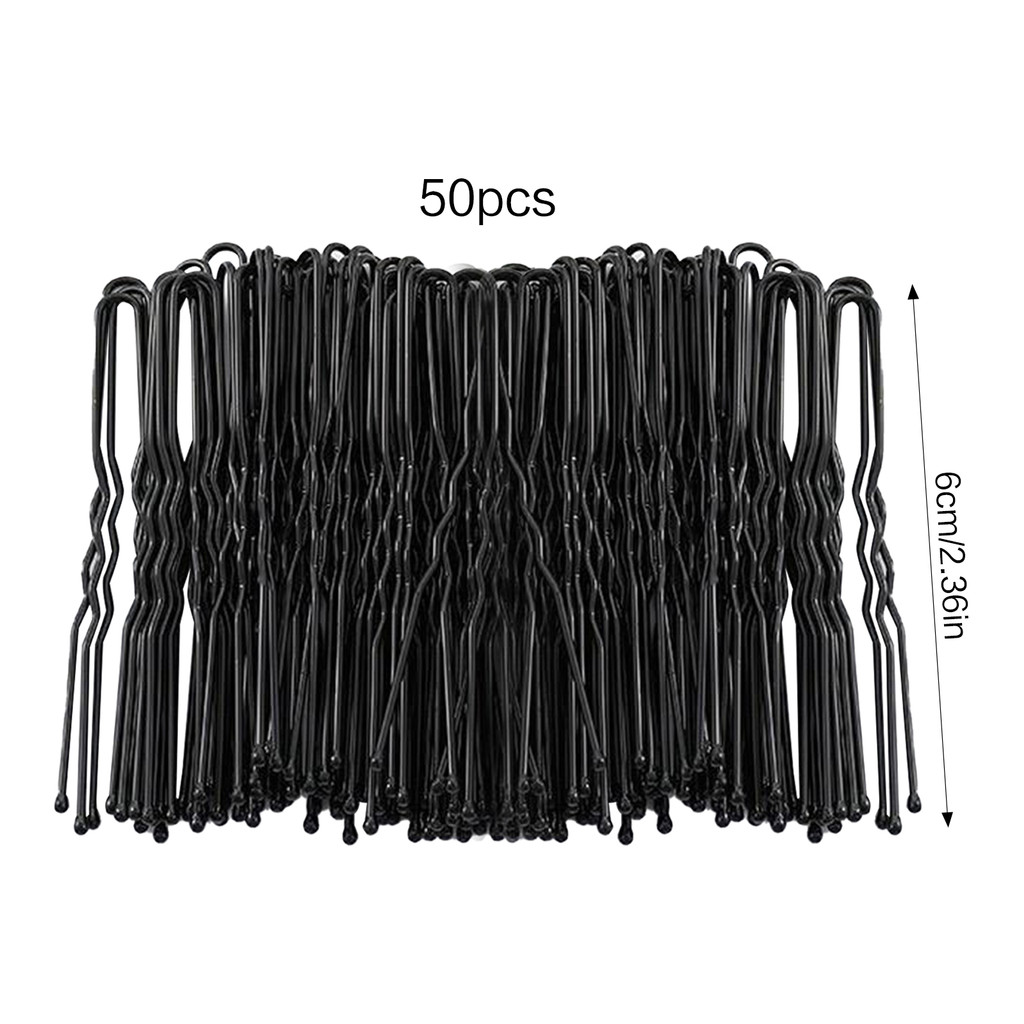 Bộ 50 Kẹp Tóc Thẳng Hình Chữ U Vô Hình Kẹp Tóc Cho Mọi Loại Tóc Sử Dụng Tại Nhà