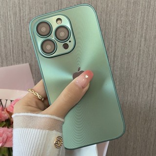 Ốp điện thoại ngoại thất bằng kim loại phù hợp cho iPhone 16 / 16 Pro 15 / 15 Pro / 15 Plus 14 / 14 Pro / 14 Plus 12 13 11 Pro Max Plus silicone