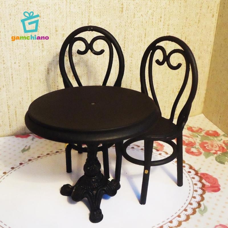 Gamchiano 3 Chiếc Mô Hình Bàn Ăn Nhà Búp Bê Thu Nhỏ, Cho Nhà Búp Bê 1 / 12