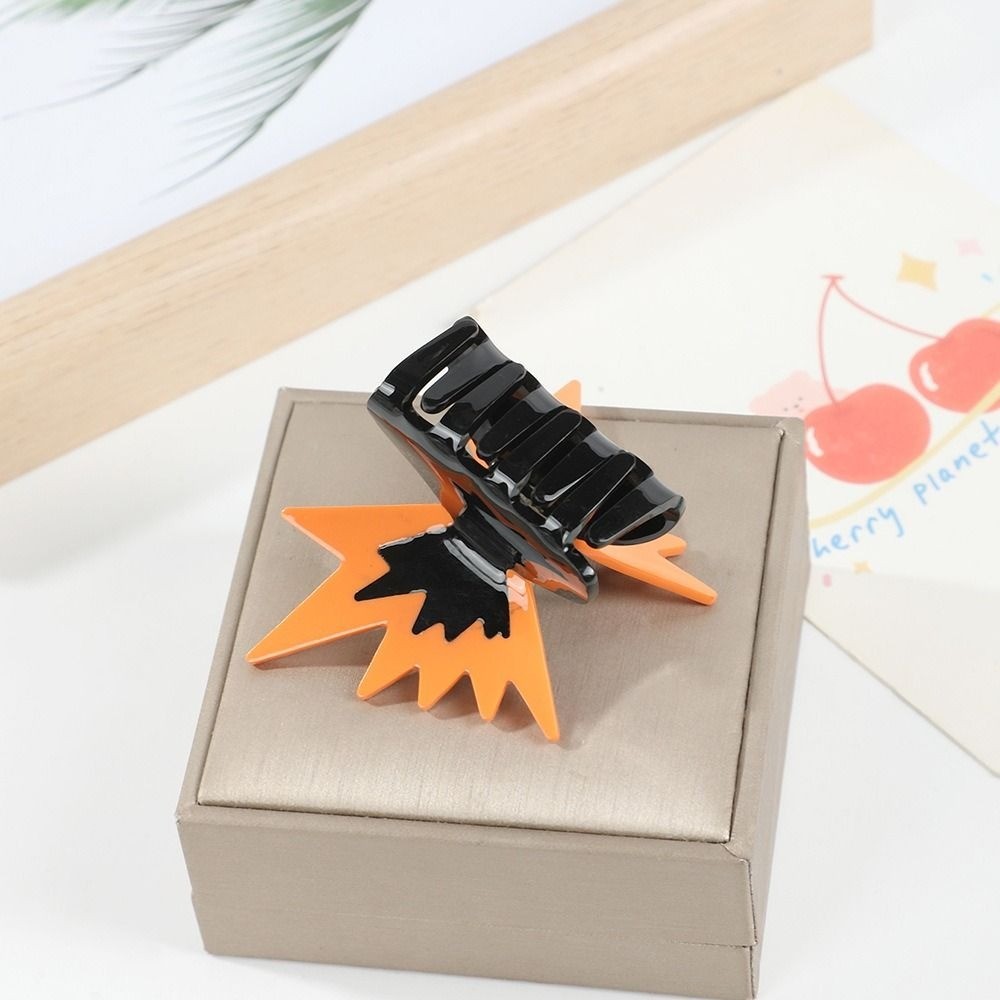 AWNGD Half Updo Kẹp Móng Vuốt Nữ, Kẹp Tóc Bướm Acrylic Acetate Phong Cách Hàn Quốc, Phụ Kiện Tóc Thời Trang Kẹp Móng Vuốt Tóc Xuân Hè