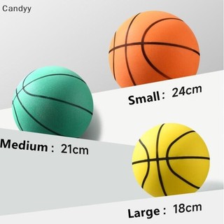 NDY 18 / 21 / 24cm Nhảy Tắt Tiếng Trong Nhà Bóng Rổ Im Lặng Có Vòng Chịu Lực Cao Bóng Rổ Nhẹ Trẻ Em Quà Tặng N