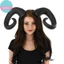 Sund 1 Cái Ác Quỷ Gothic Gothic Gothic Gothic Gothic Cosplay Halloween Mũ Chống Đỡ Handmade Anime Cừu Sừng Băng Đô Phụ Kiện VN