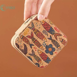 Chenlongshang Trang Sức Người Tổ Chức Trưng Bày Du Lịch Hộp Đựng Trang Sức Di Động Hộp Đựng Trang Sức Du Lịch Bông Tai Vòng Cổ Hộp Bảo Quản EN