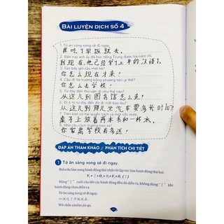 Sách - Bài tập ngữ pháp HSK cấu trúc giao tiếp & luyện viết HSK4-5 + Phân tích đáp án các bài luyện dịch Tiếng Trung