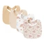 AMLU 4 Yếm Cho Bé, Khăn Nước Bọt Hai Lớp Cotton, Bộ Yếm In Hình Hoạt Hình Chất Lượng Cao Phụ Kiện Trẻ Sơ Sinh