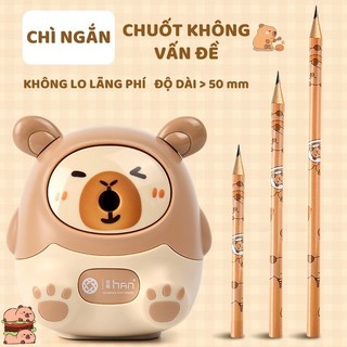 Đồ Chuốt Bút Chì Đa Năng Cho Bé - Chuốt Tự Động Quay Tay, Thiết Kế An Toàn, Gọt Chì Nhanh, Không Gãy Ngòi