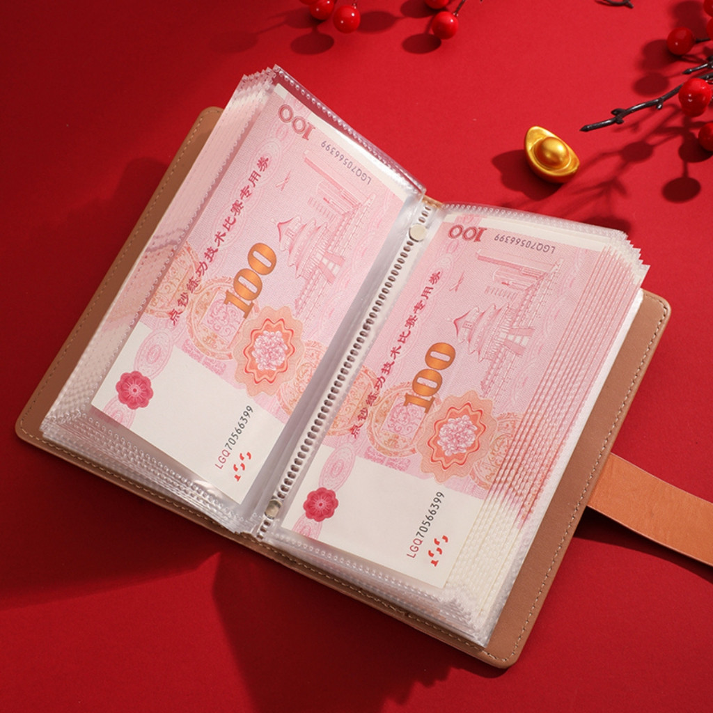 Sổ Tiết Kiệm Có Mật Khẩu - Sổ Quản Lý Chi Tiêu Có Nhiều Ngăn Túi Zip Giúp Bảo Mật & Quản Lý Chi Tiêu