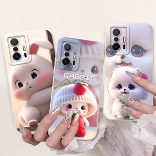 Vỏ Chống Sốc Cho Xiaomi 11T Ốp Lưng Hoạt Hình Dễ Thương Trái Tim Tình Yêu Silicon Mềm Ốp lưng Cho Xiaomi 11T Pro Mi11T Vỏ