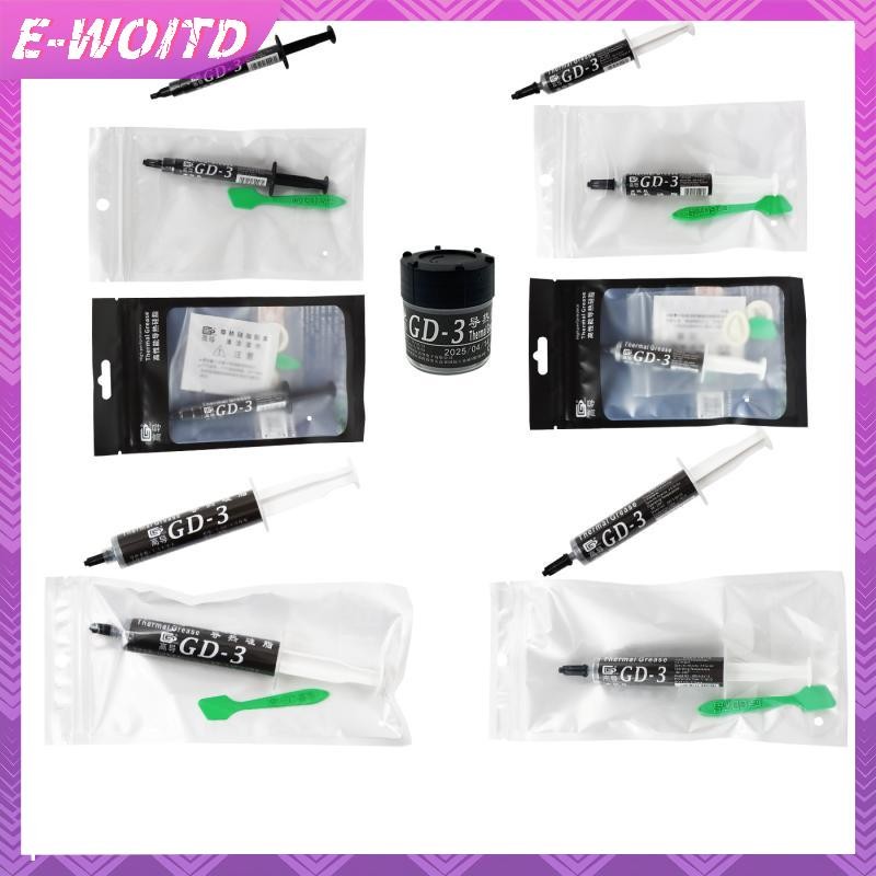 E-WOITD 1 Cái 7.5 W / MK 3 / 7 / 15 / 30g GD-3 Dán Nhiệt Mỡ Dẫn Điện Dán Cho Game PC CPU GPU Làm Mát SY7 E-WOITD